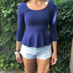 Peplum Top